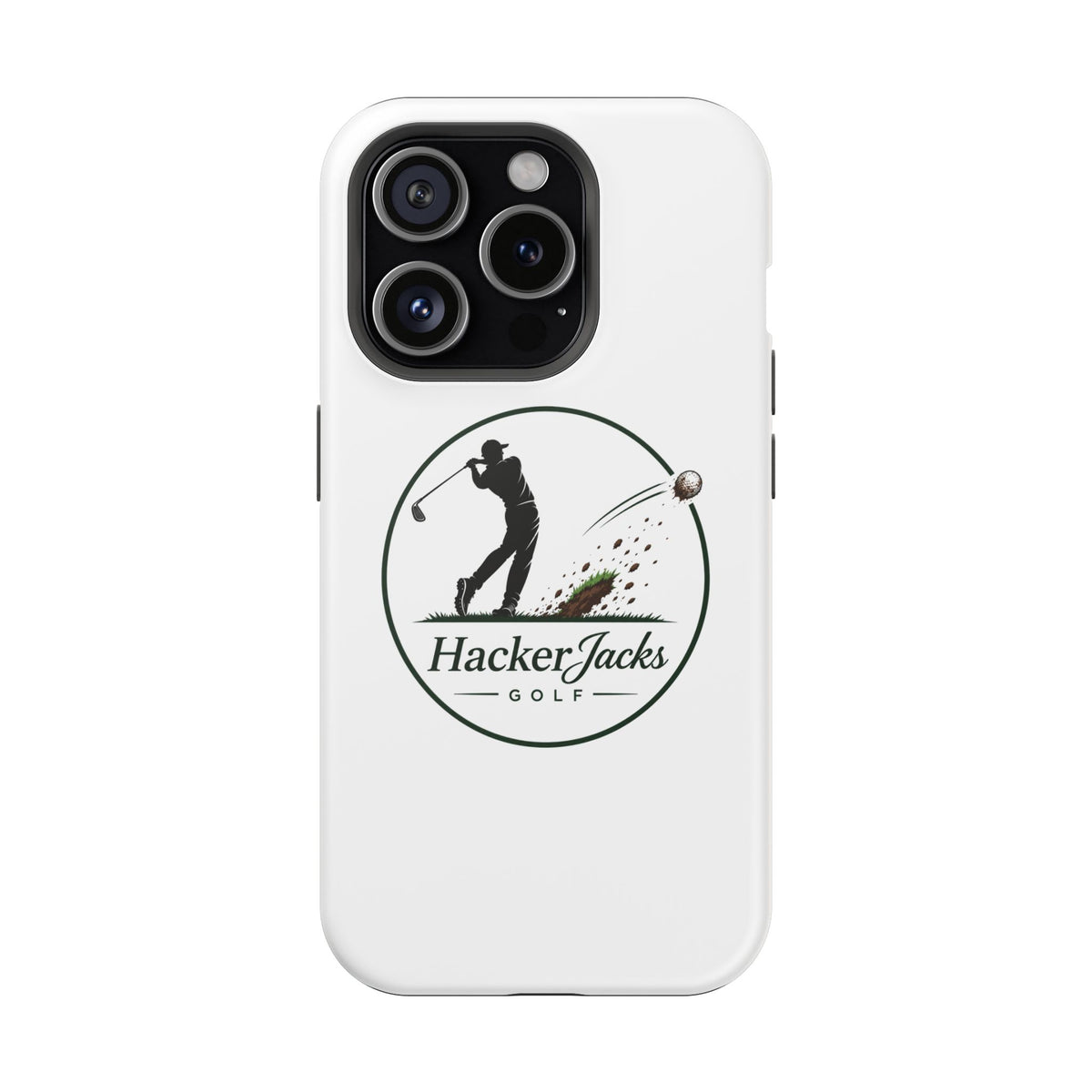 HackerJacks Golf Magnetic Impact-Resistant Phone Case