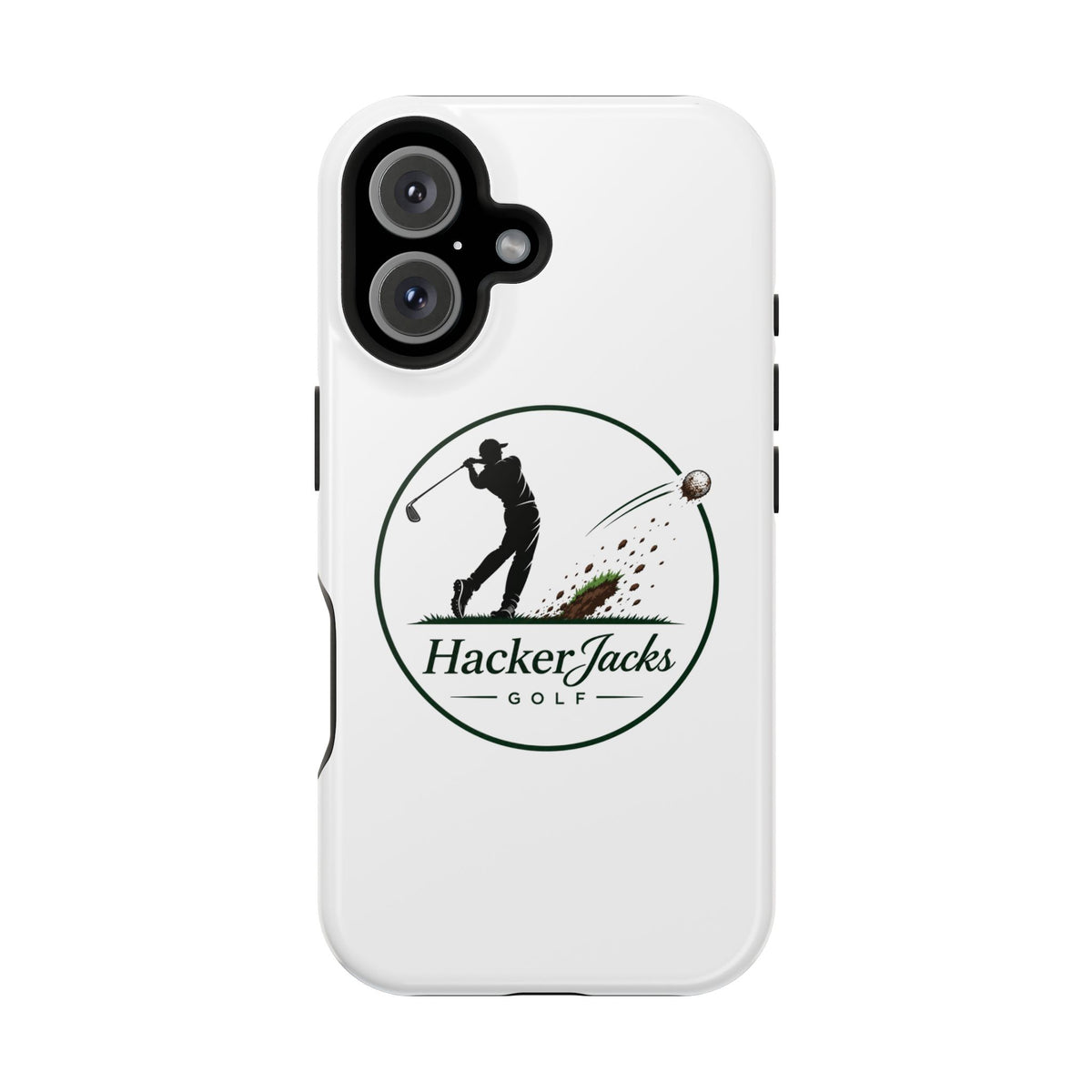 HackerJacks Golf Magnetic Impact-Resistant Phone Case