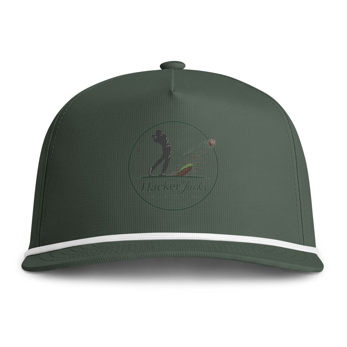 Copy of Sunwashed Rope Cap – Hacker Jacks Golf Vintage Logo Hat
