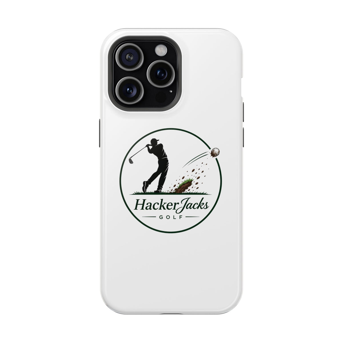 HackerJacks Golf Magnetic Impact-Resistant Phone Case