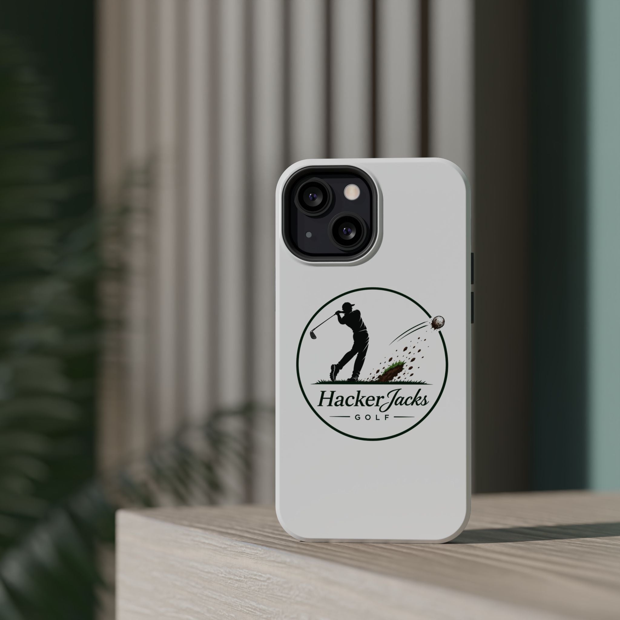 HackerJacks Golf Magnetic Impact-Resistant Phone Case