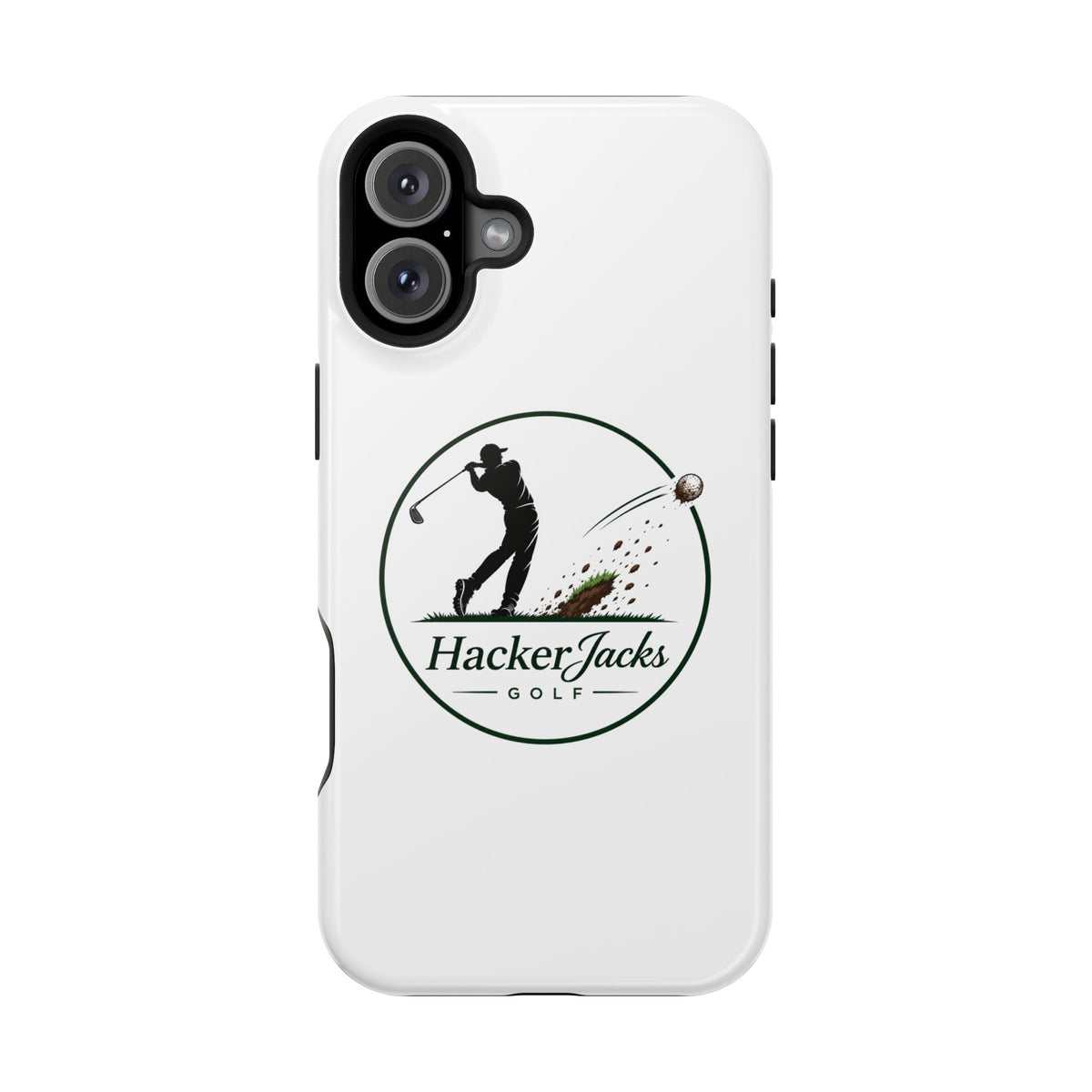 HackerJacks Golf Magnetic Impact-Resistant Phone Case