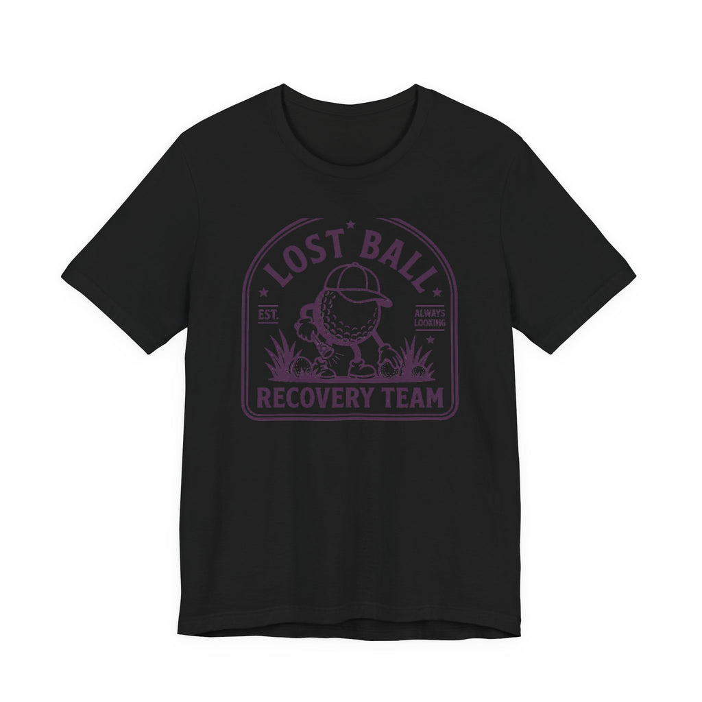 Lost Ball Recovery Team Golf T-Shirt