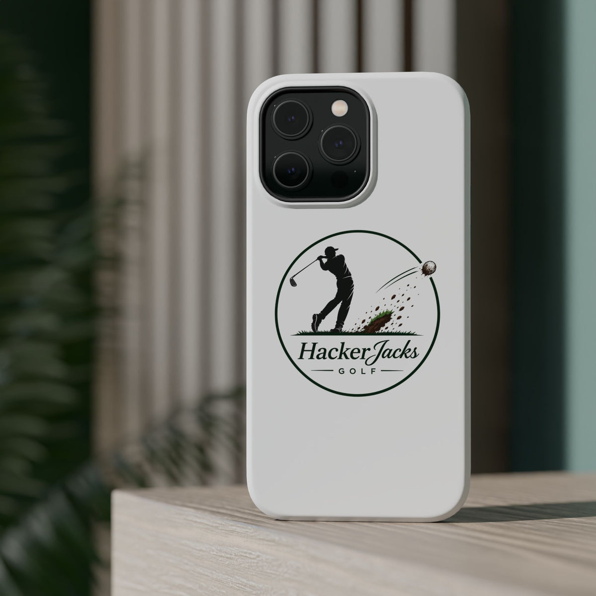 HackerJacks Golf Magnetic Impact-Resistant Phone Case