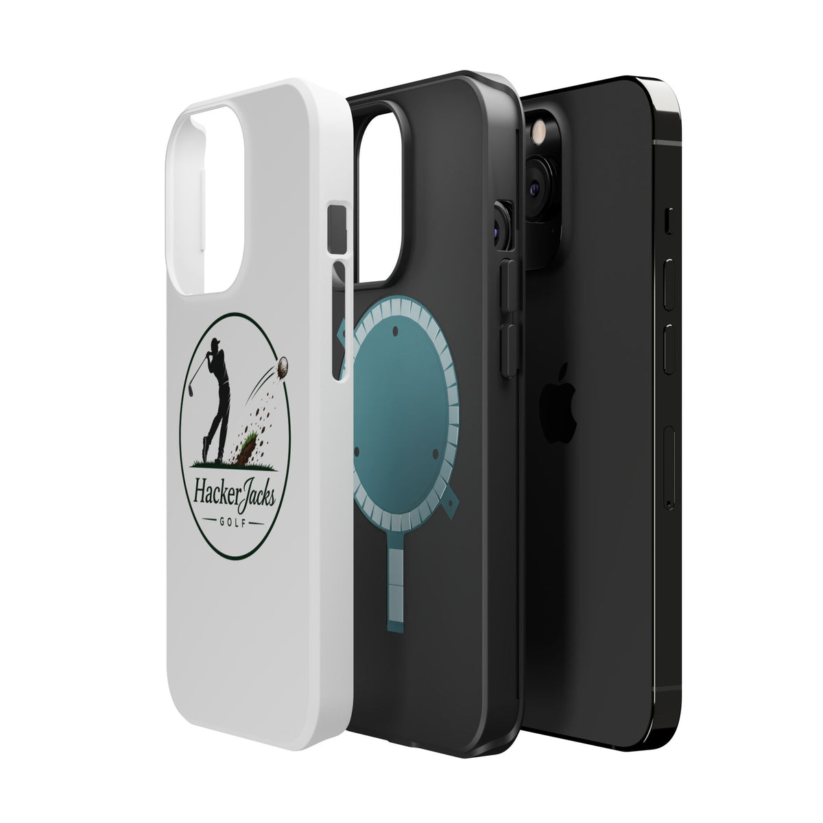 HackerJacks Golf Magnetic Impact-Resistant Phone Case