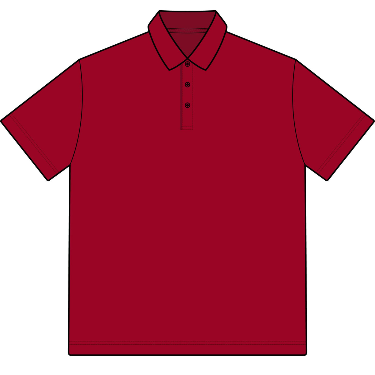 Men’s Stretch Heather Polo - Subtle Left Chest Logo, Performance Golf & Work Shirt