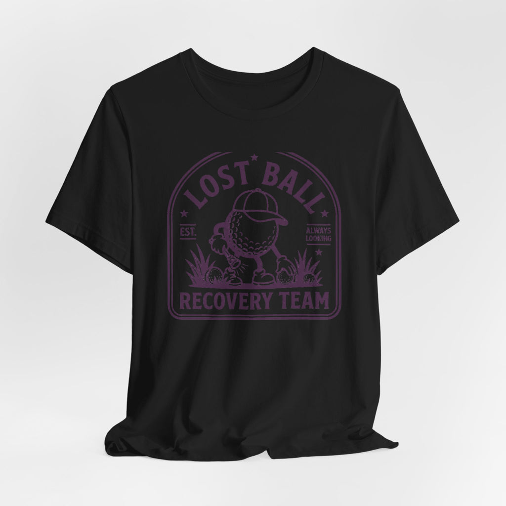 Lost Ball Recovery Team Golf T-Shirt