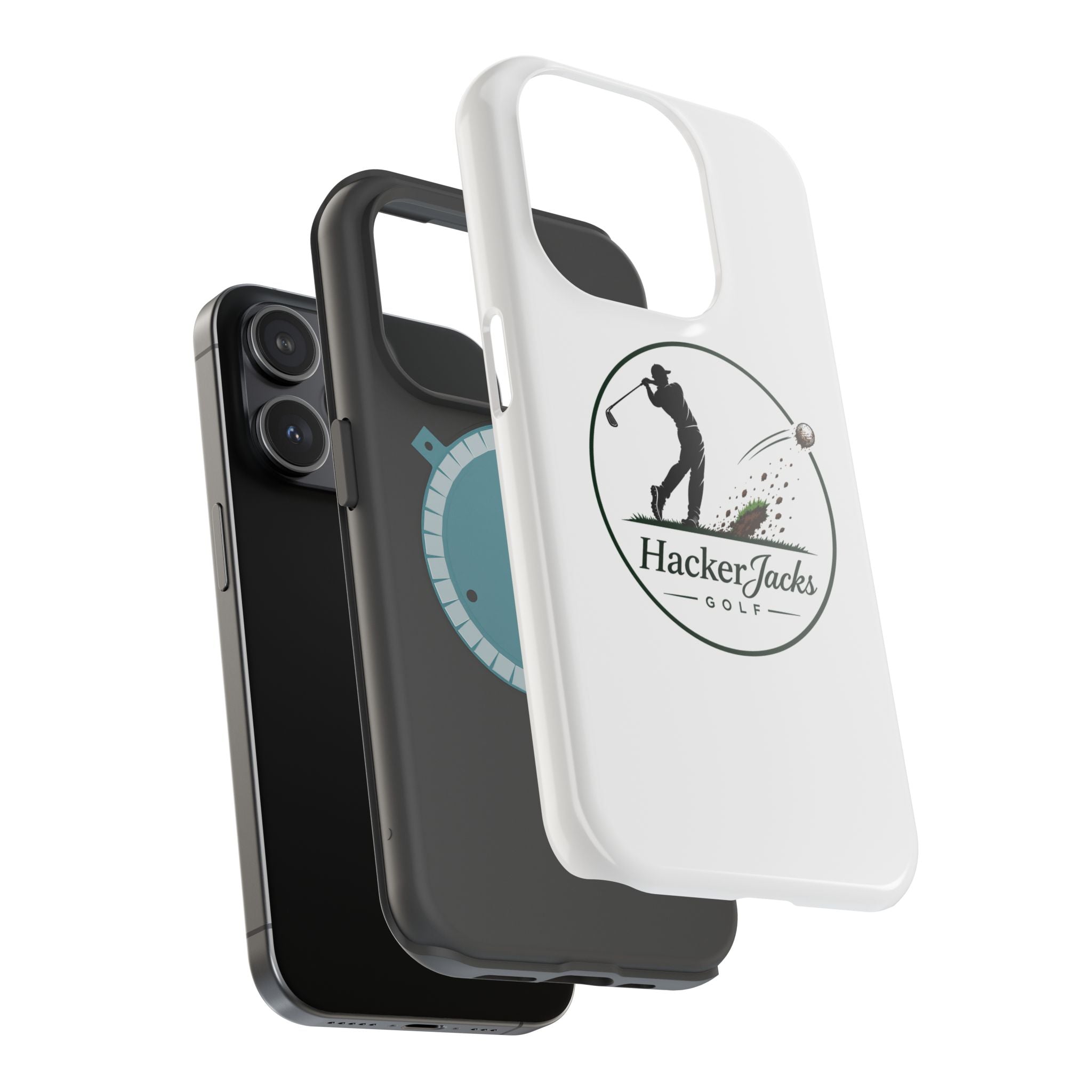 HackerJacks Golf Magnetic Impact-Resistant Phone Case