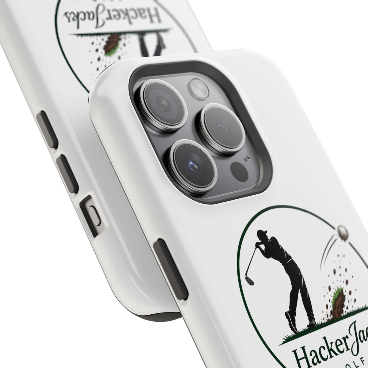 HackerJacks Golf Magnetic Impact-Resistant Phone Case