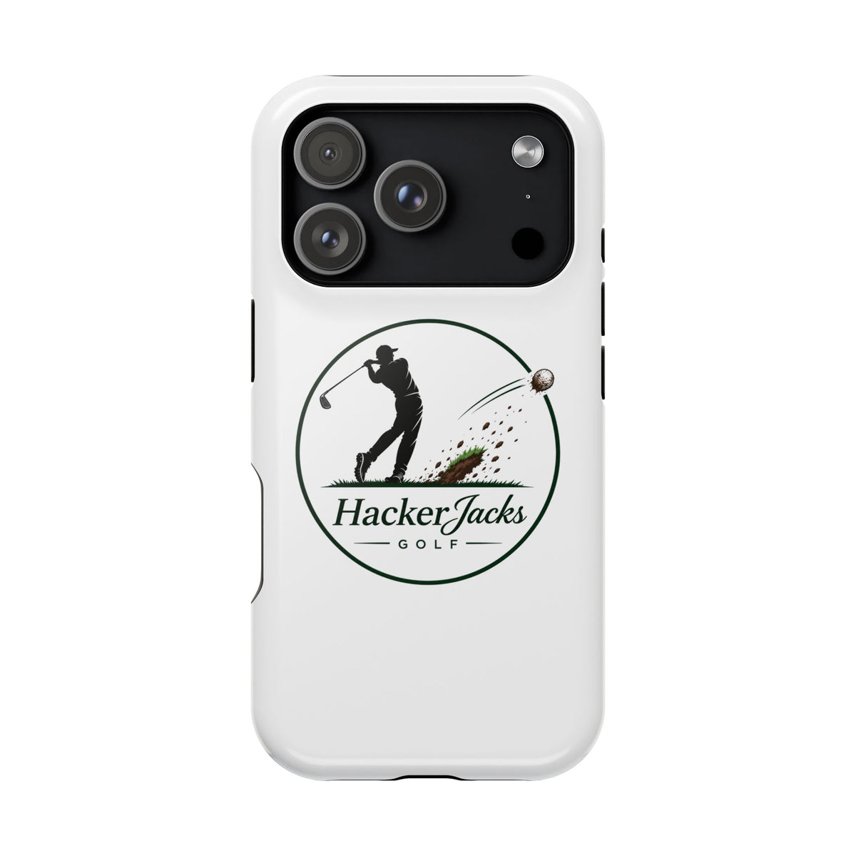 HackerJacks Golf Magnetic Impact-Resistant Phone Case