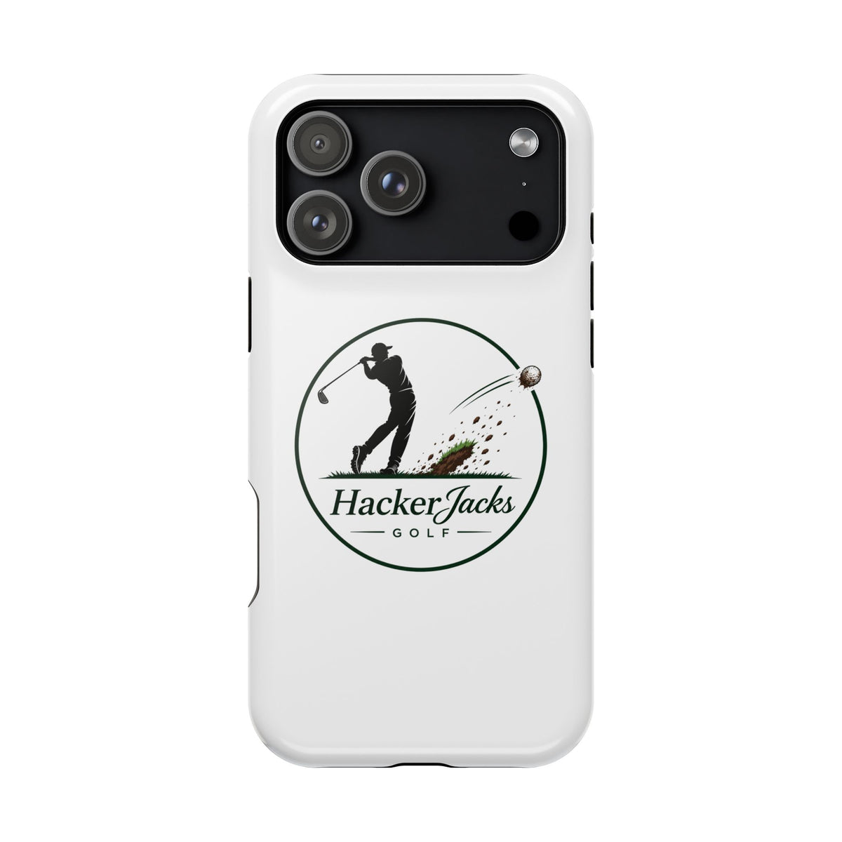 HackerJacks Golf Magnetic Impact-Resistant Phone Case
