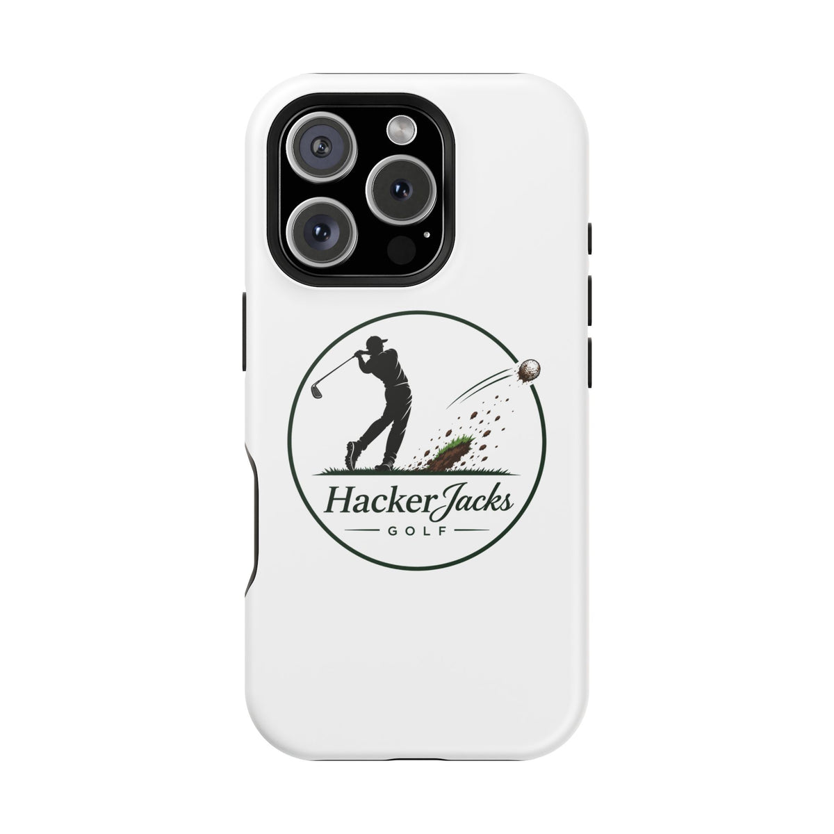 HackerJacks Golf Magnetic Impact-Resistant Phone Case