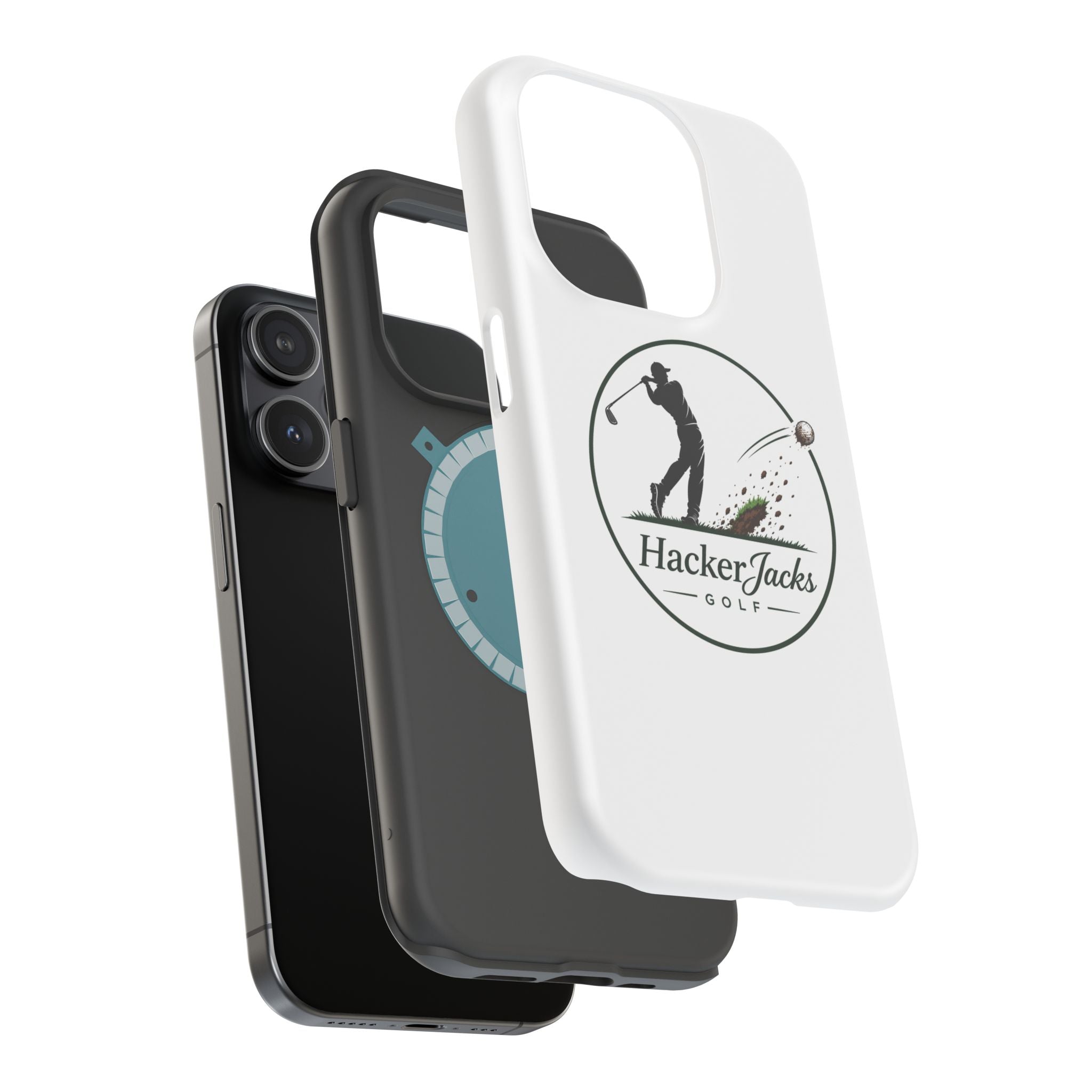 HackerJacks Golf Magnetic Impact-Resistant Phone Case