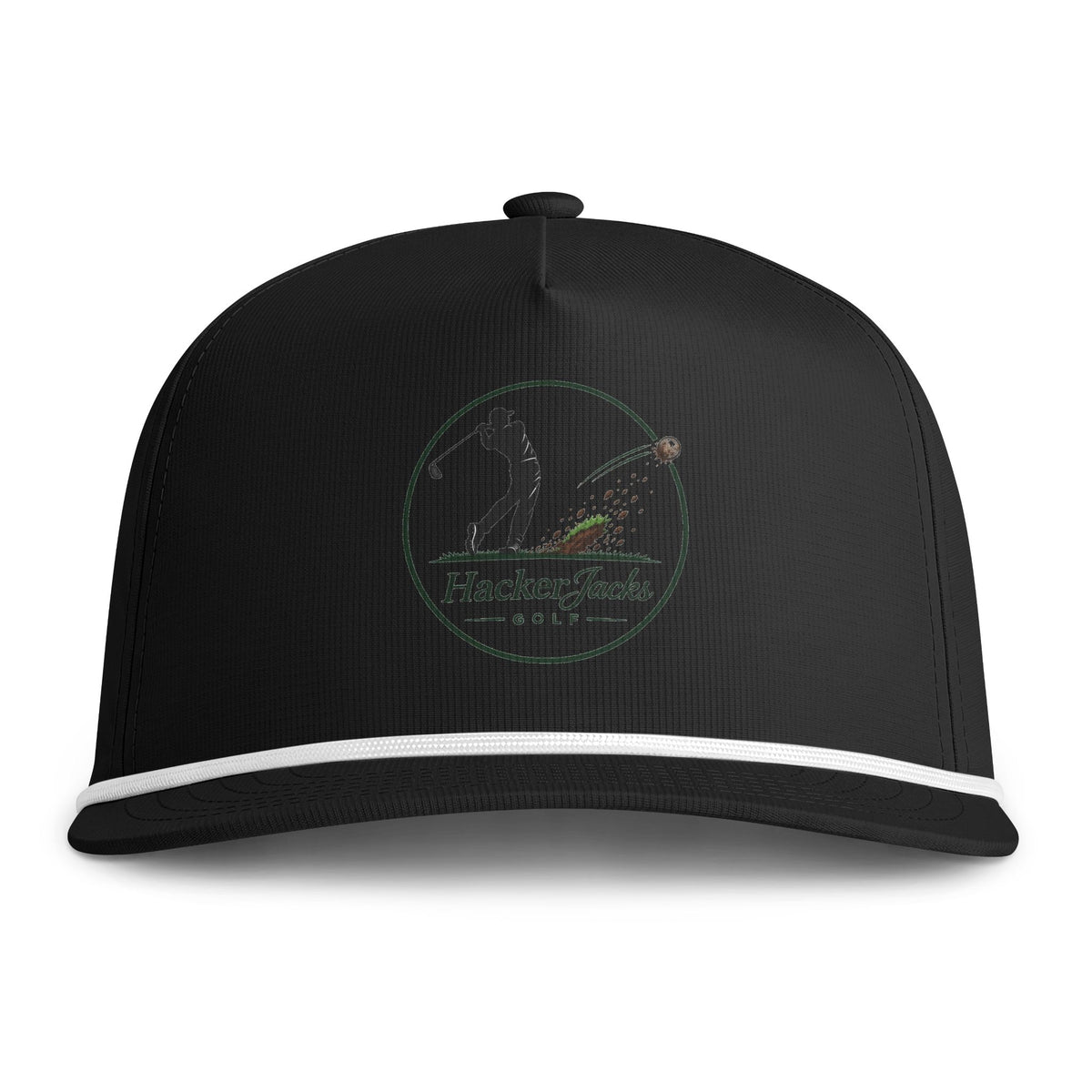 Copy of Sunwashed Rope Cap – Hacker Jacks Golf Vintage Logo Hat