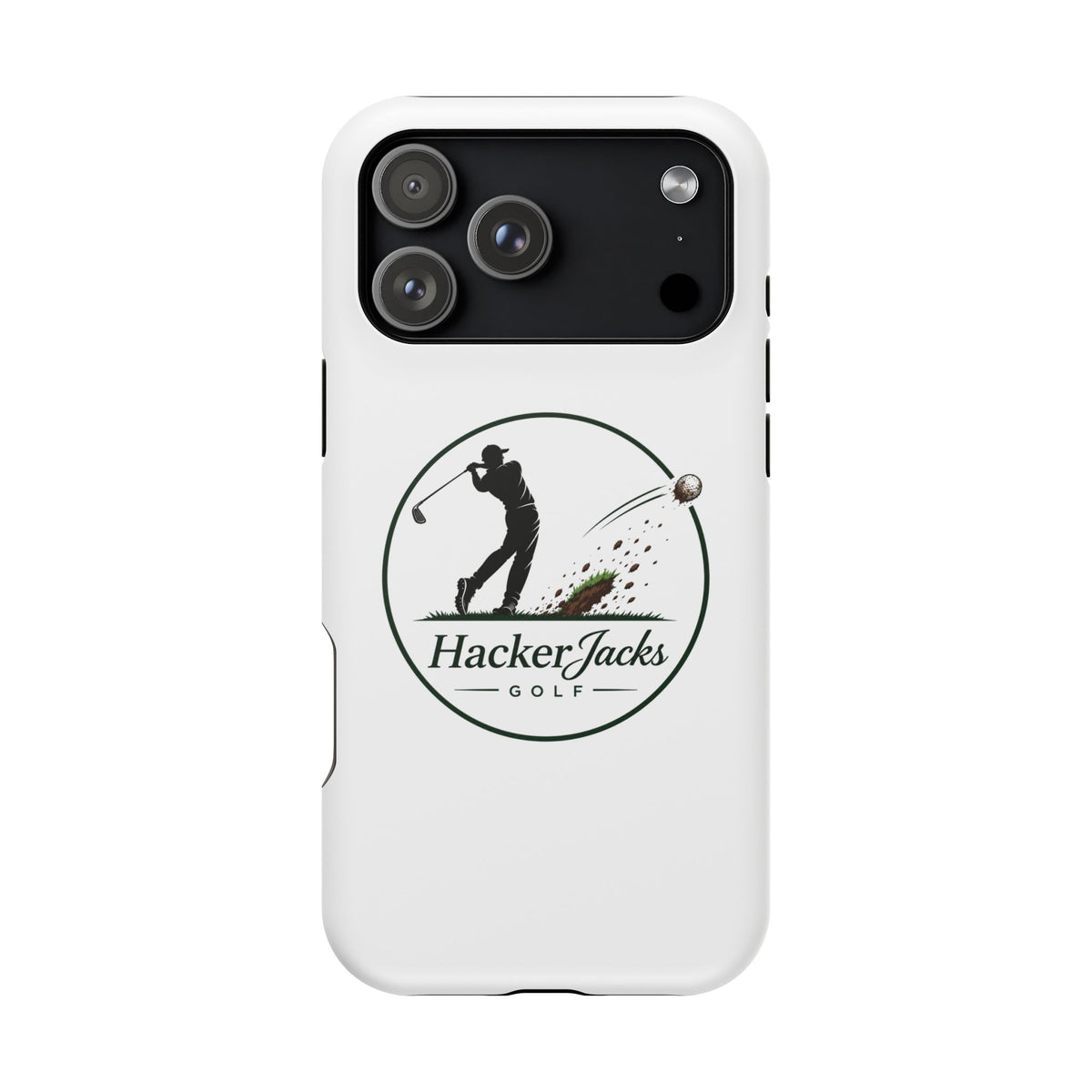 HackerJacks Golf Magnetic Impact-Resistant Phone Case