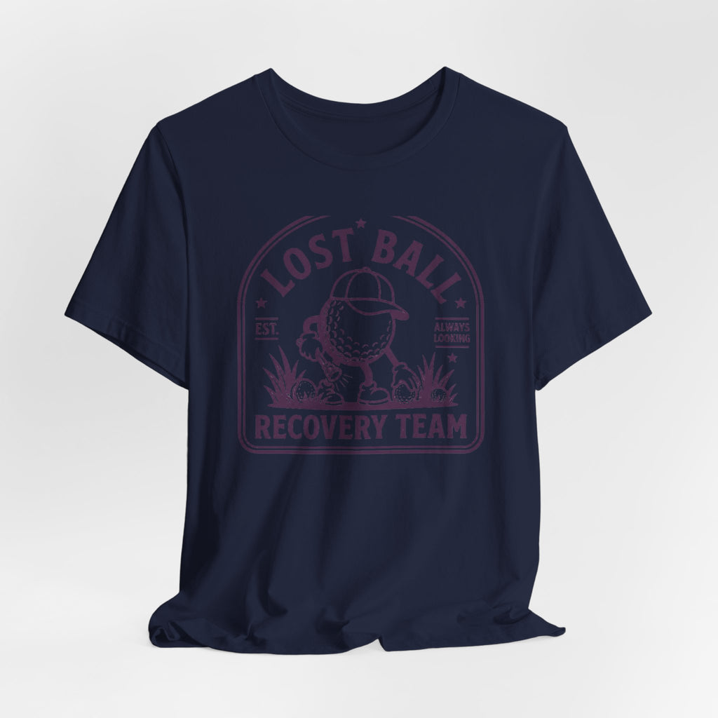 Lost Ball Recovery Team Golf T-Shirt