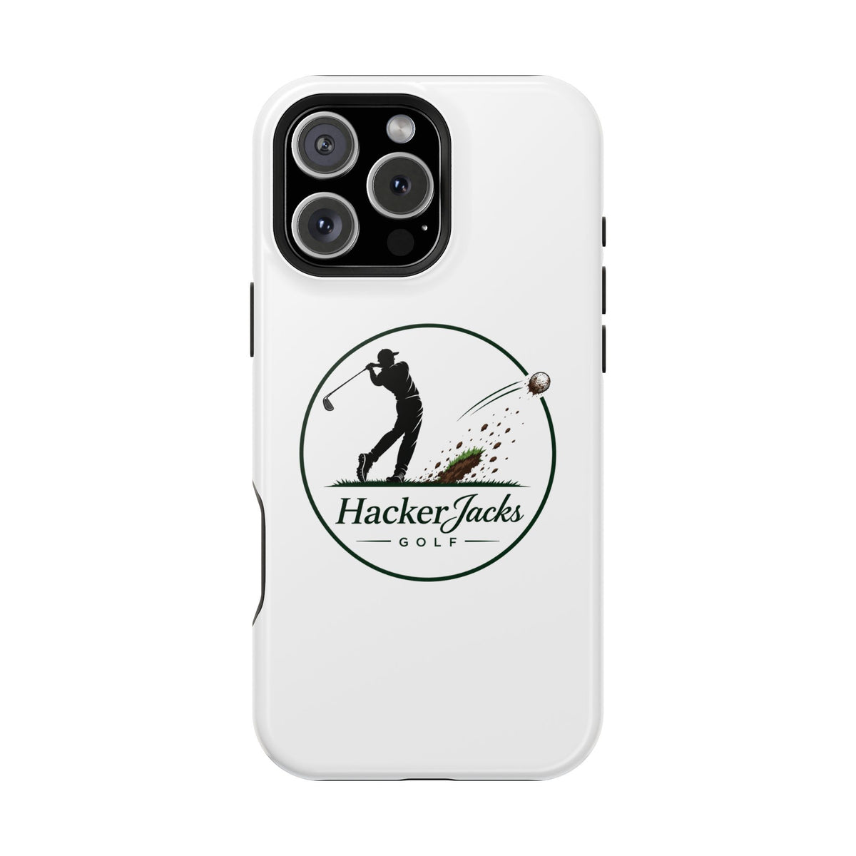 HackerJacks Golf Magnetic Impact-Resistant Phone Case