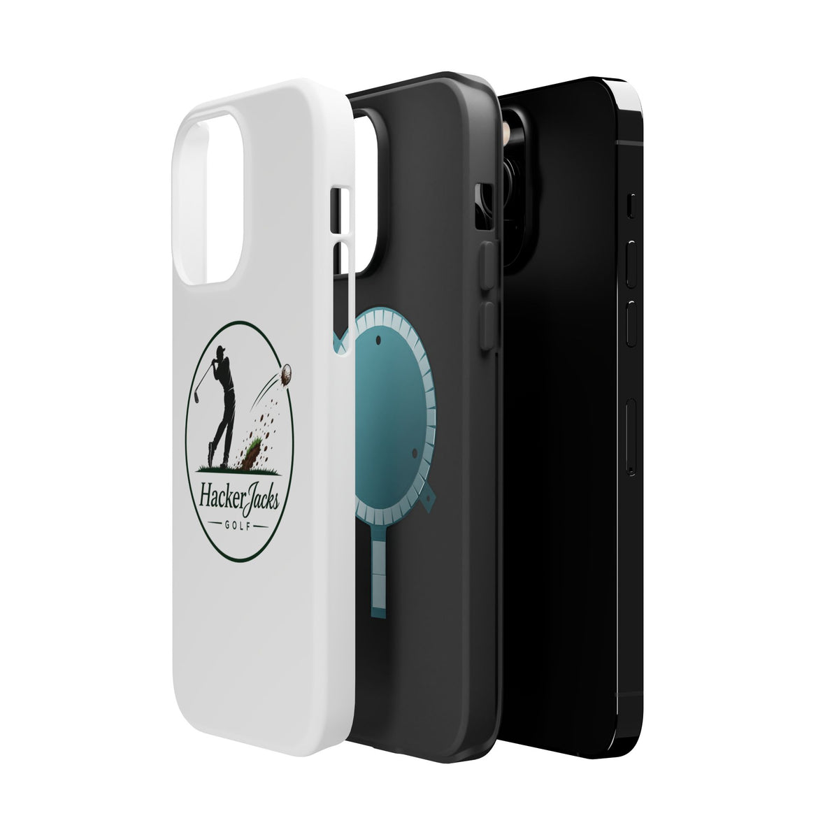 HackerJacks Golf Magnetic Impact-Resistant Phone Case
