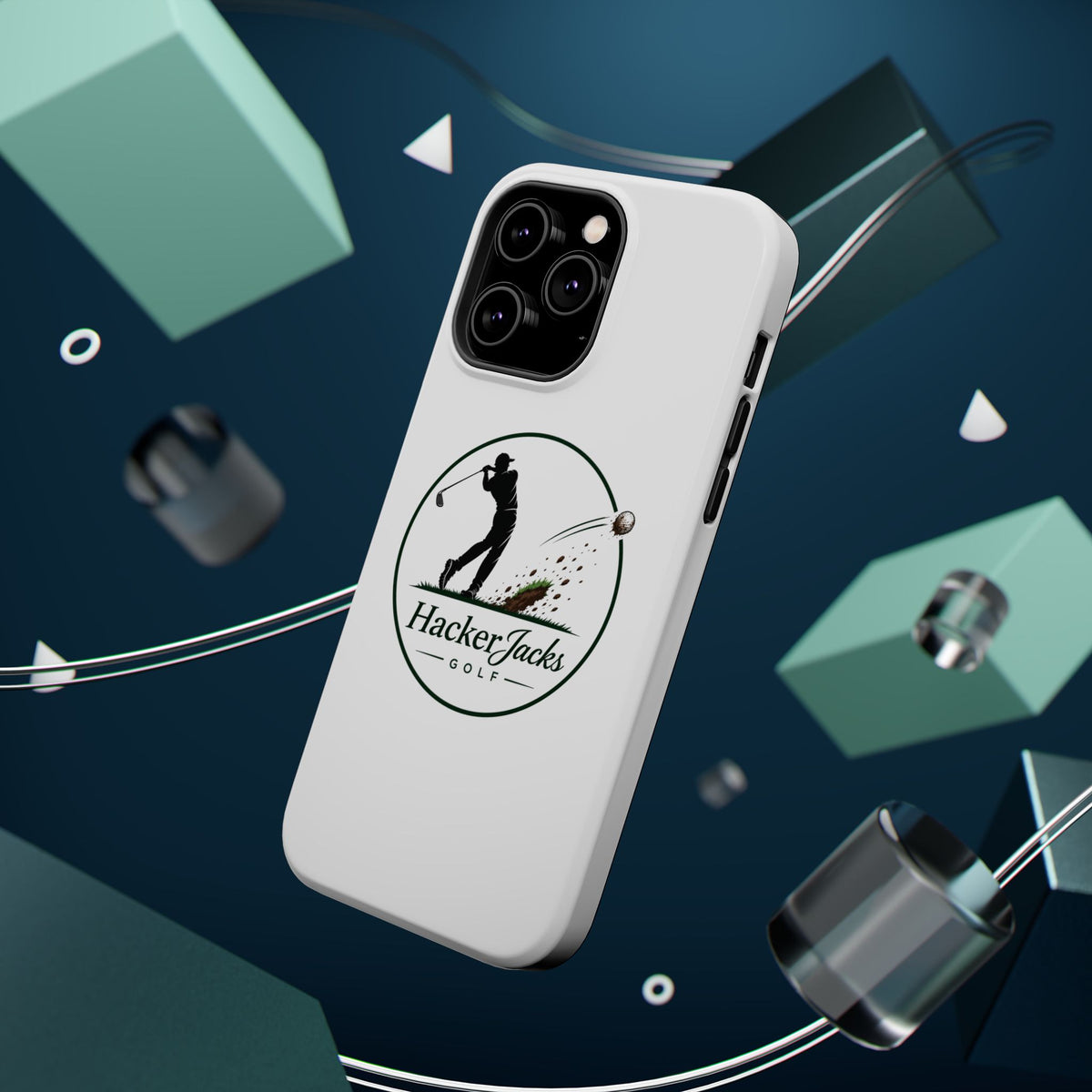 HackerJacks Golf Magnetic Impact-Resistant Phone Case
