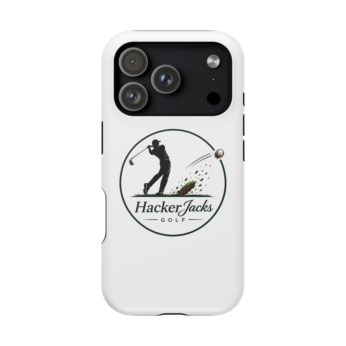 HackerJacks Golf Magnetic Impact-Resistant Phone Case