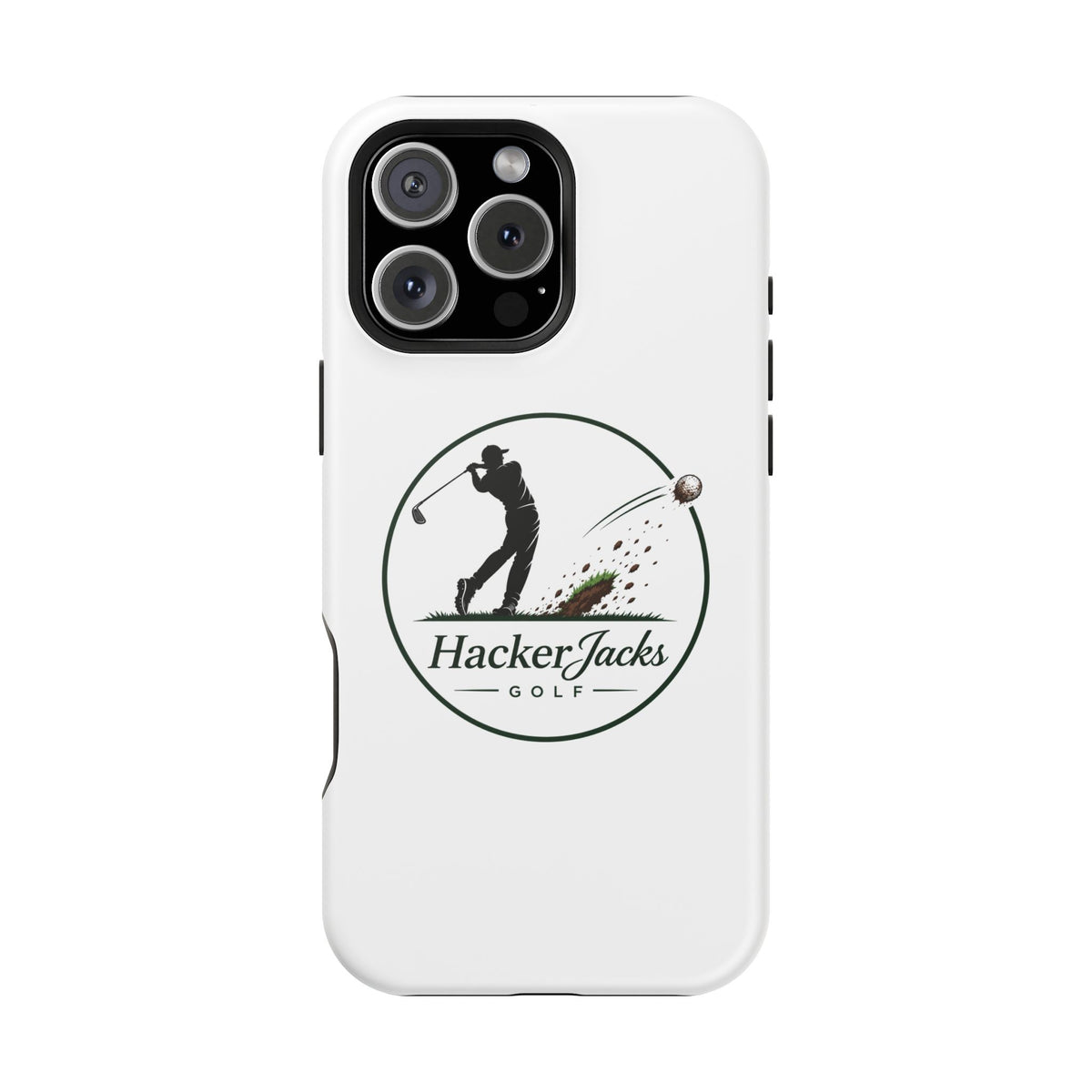 HackerJacks Golf Magnetic Impact-Resistant Phone Case