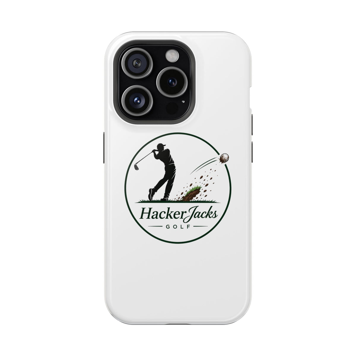 HackerJacks Golf Magnetic Impact-Resistant Phone Case