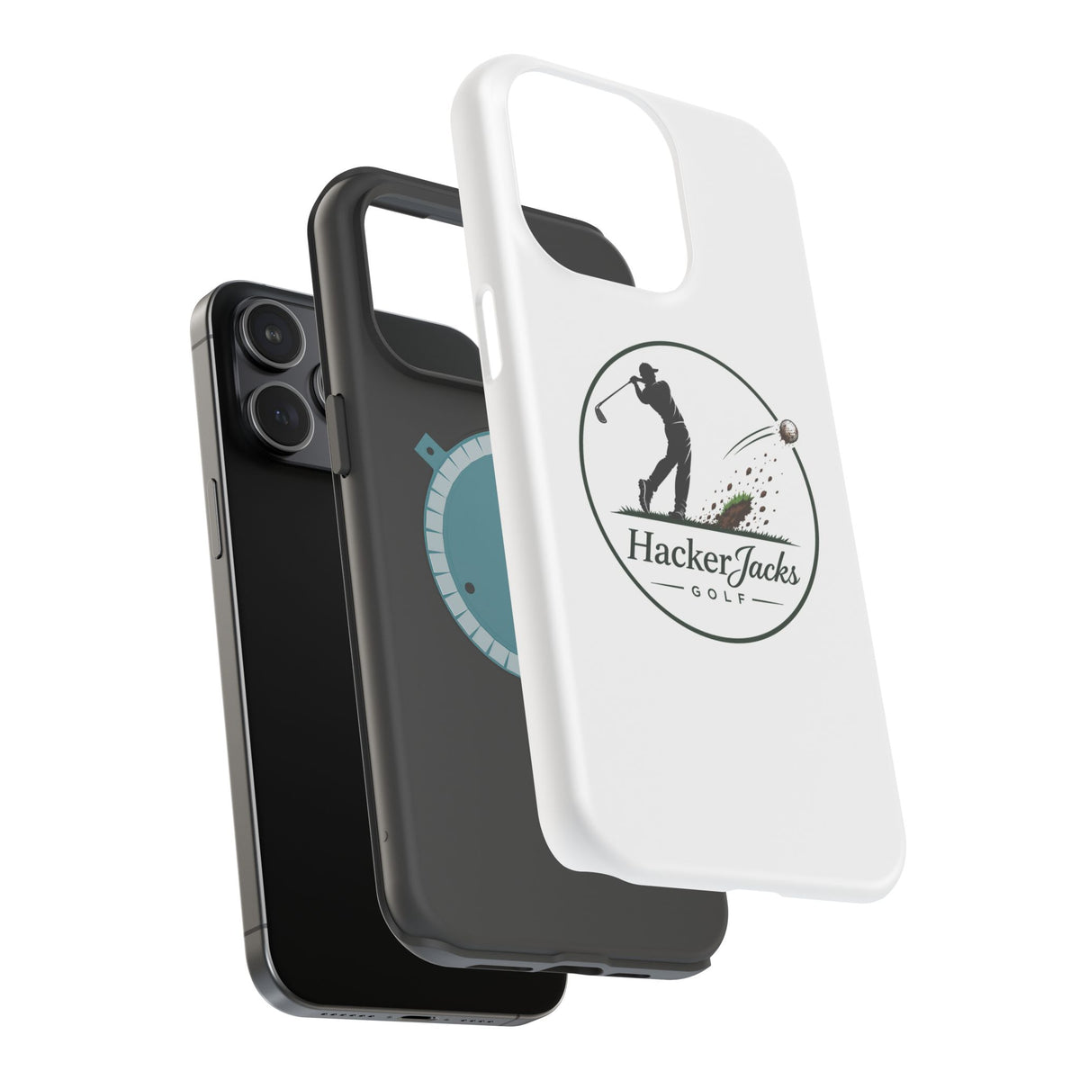 HackerJacks Golf Magnetic Impact-Resistant Phone Case