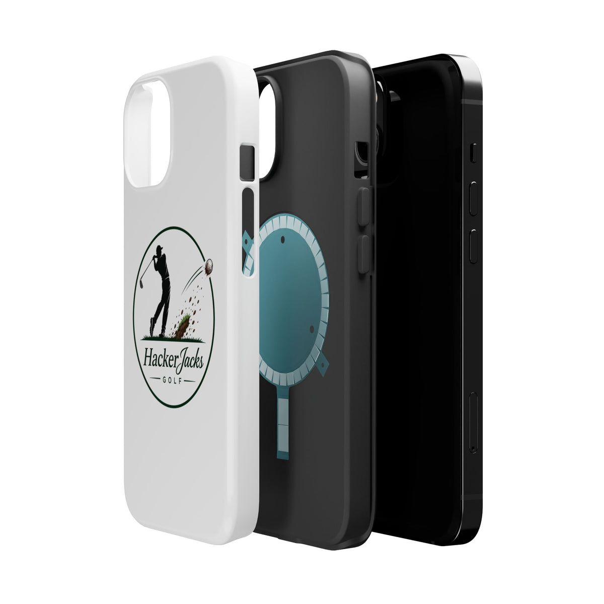 HackerJacks Golf Magnetic Impact-Resistant Phone Case