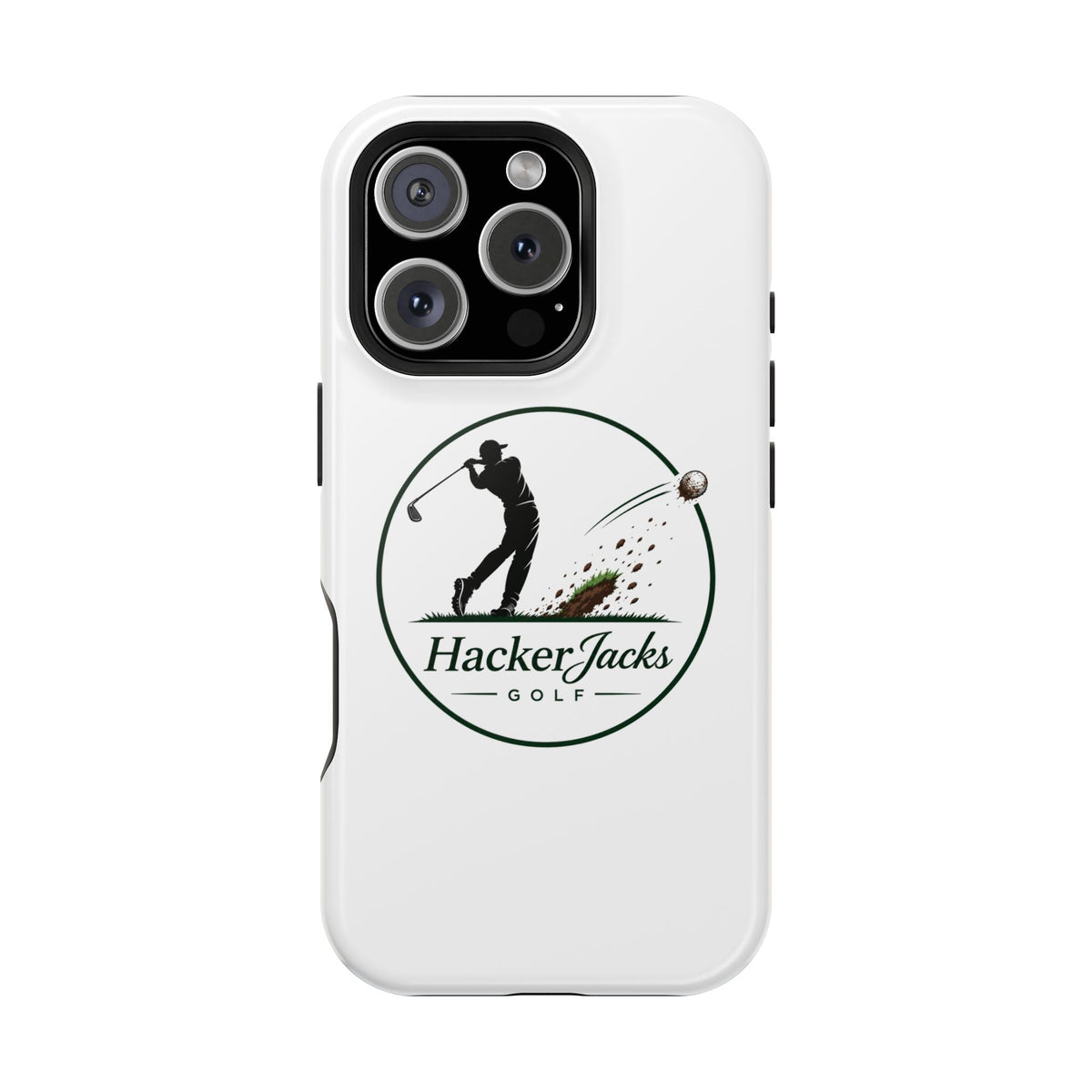 HackerJacks Golf Magnetic Impact-Resistant Phone Case