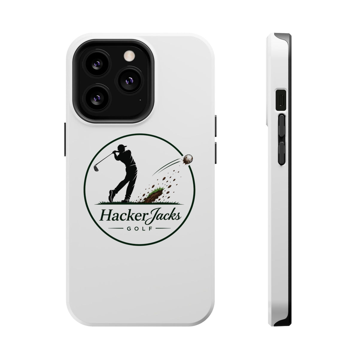 HackerJacks Golf Magnetic Impact-Resistant Phone Case