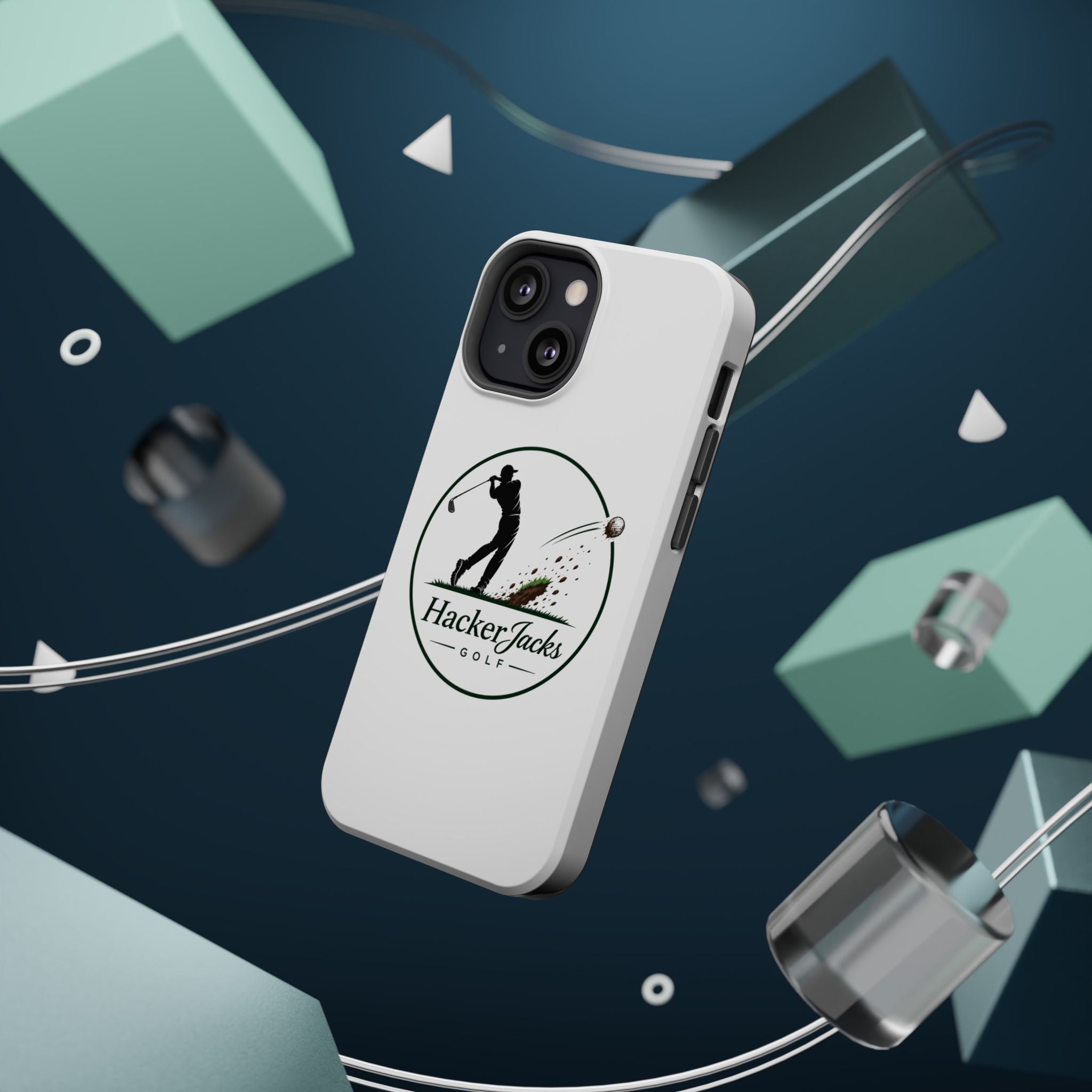 HackerJacks Golf Magnetic Impact-Resistant Phone Case