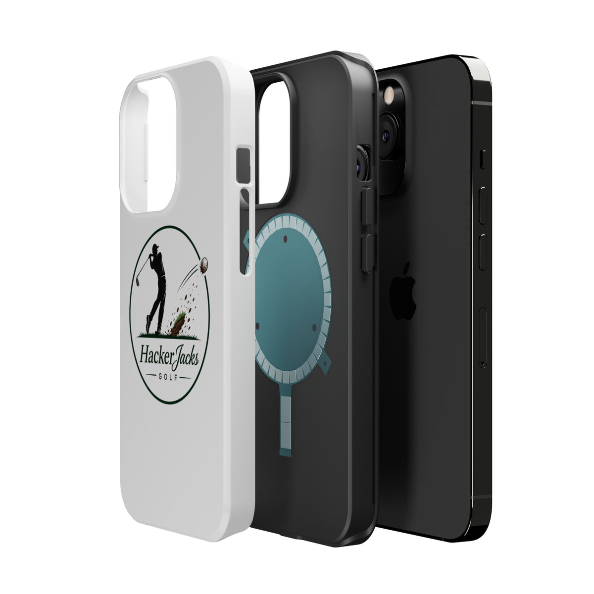 HackerJacks Golf Magnetic Impact-Resistant Phone Case