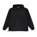Champion Packable Anorak Jacket — Distressed Logo Chest Pocket