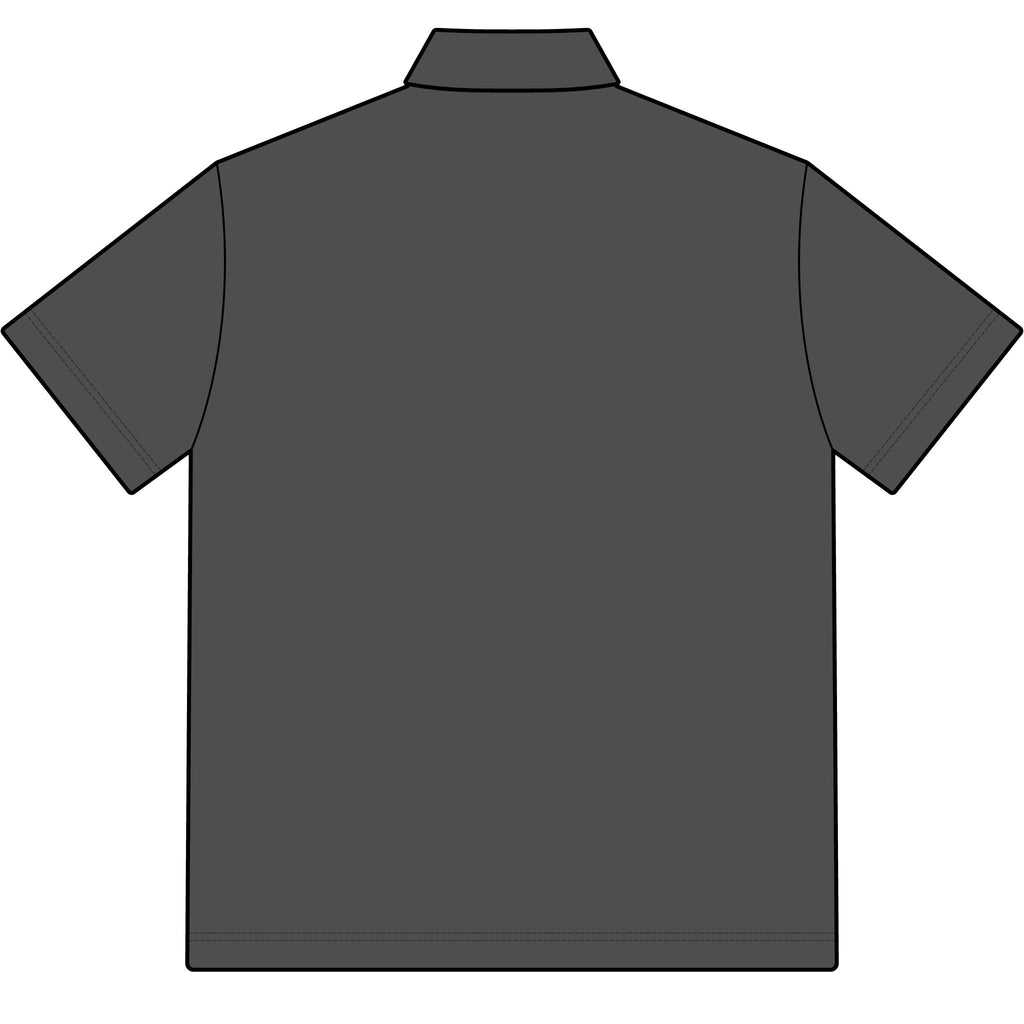 Men’s Stretch Heather Polo - Subtle Left Chest Logo, Performance Golf & Work Shirt