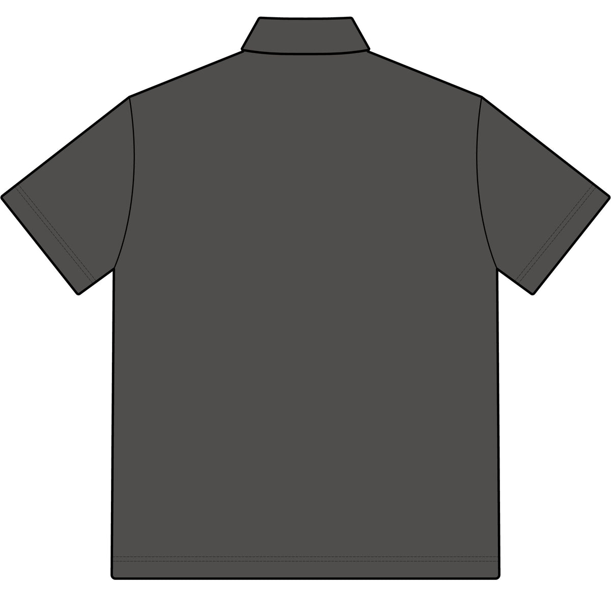 Men’s Stretch Heather Polo - Subtle Left Chest Logo, Performance Golf & Work Shirt