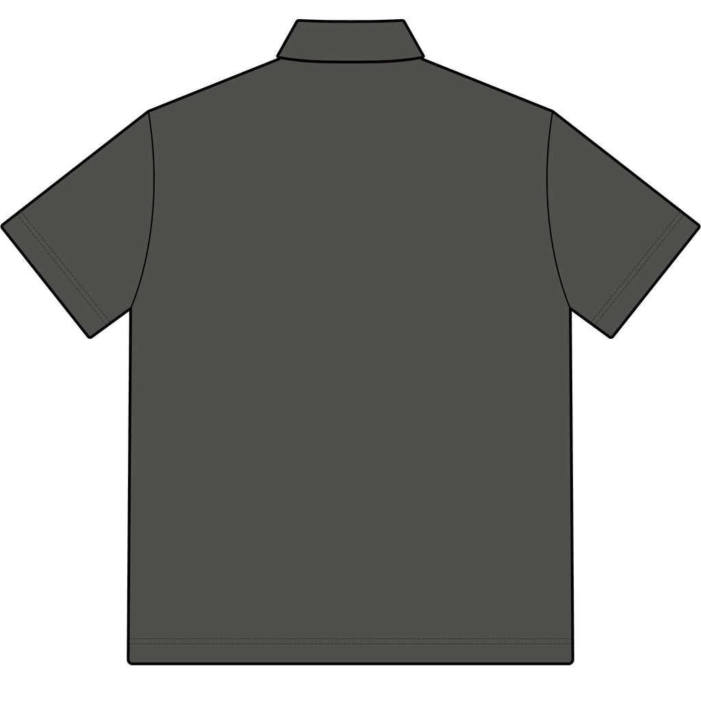 Men’s Stretch Heather Polo - Subtle Left Chest Logo, Performance Golf & Work Shirt