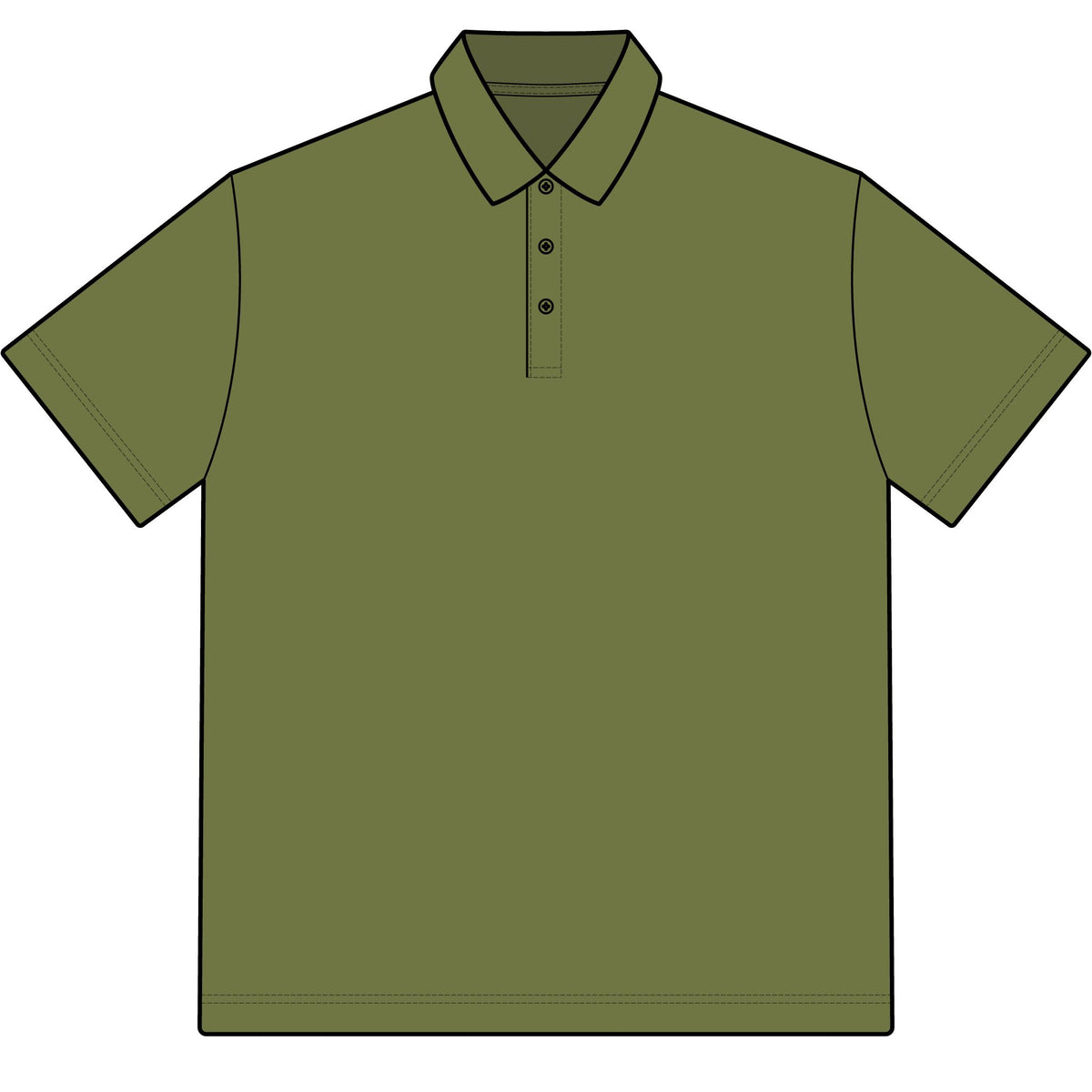 Chad Polo Embroidered Golf Logo Polo Shirt
