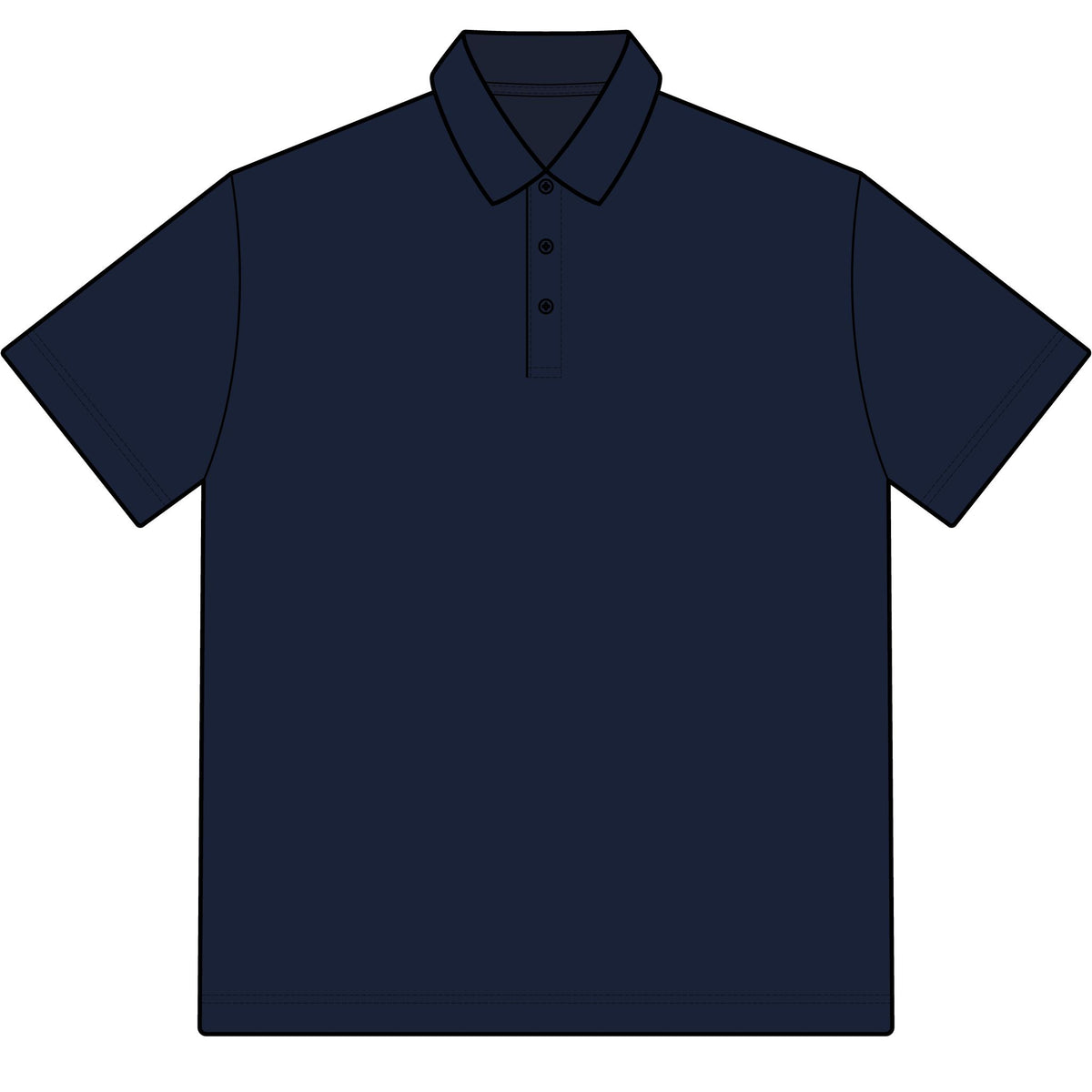 Chad Polo Embroidered Golf Logo Polo Shirt