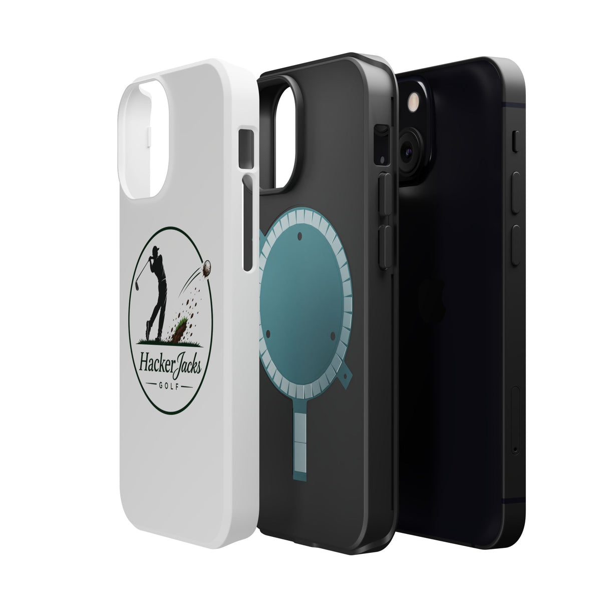 HackerJacks Golf Magnetic Impact-Resistant Phone Case