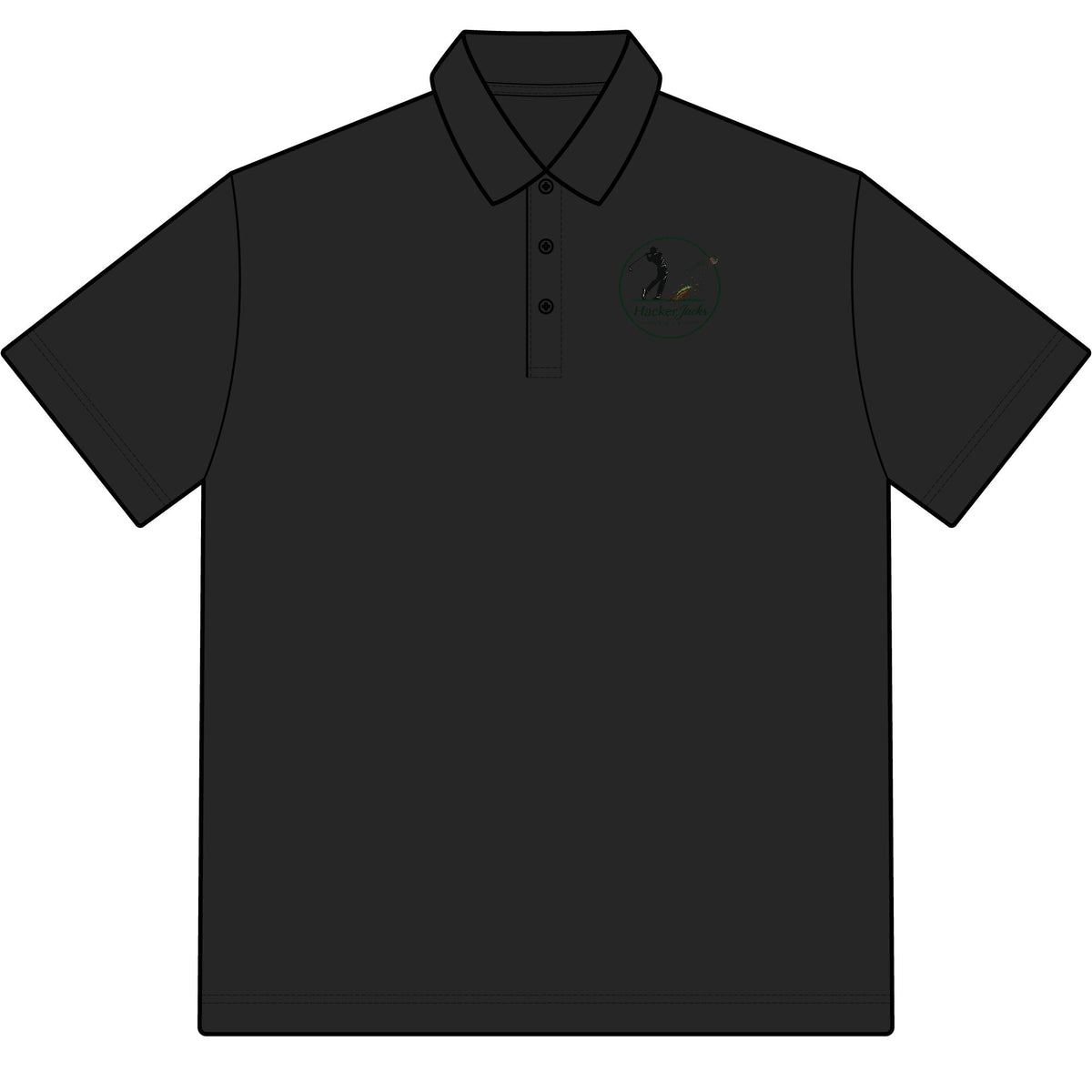 Chad Polo Embroidered Golf Logo Polo Shirt