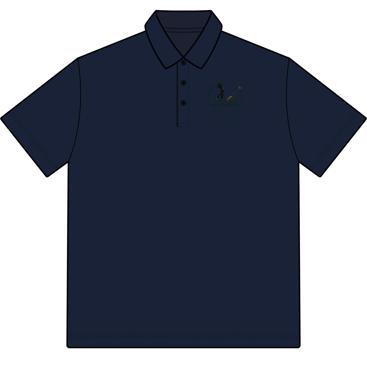 Chad Polo Embroidered Golf Logo Polo Shirt