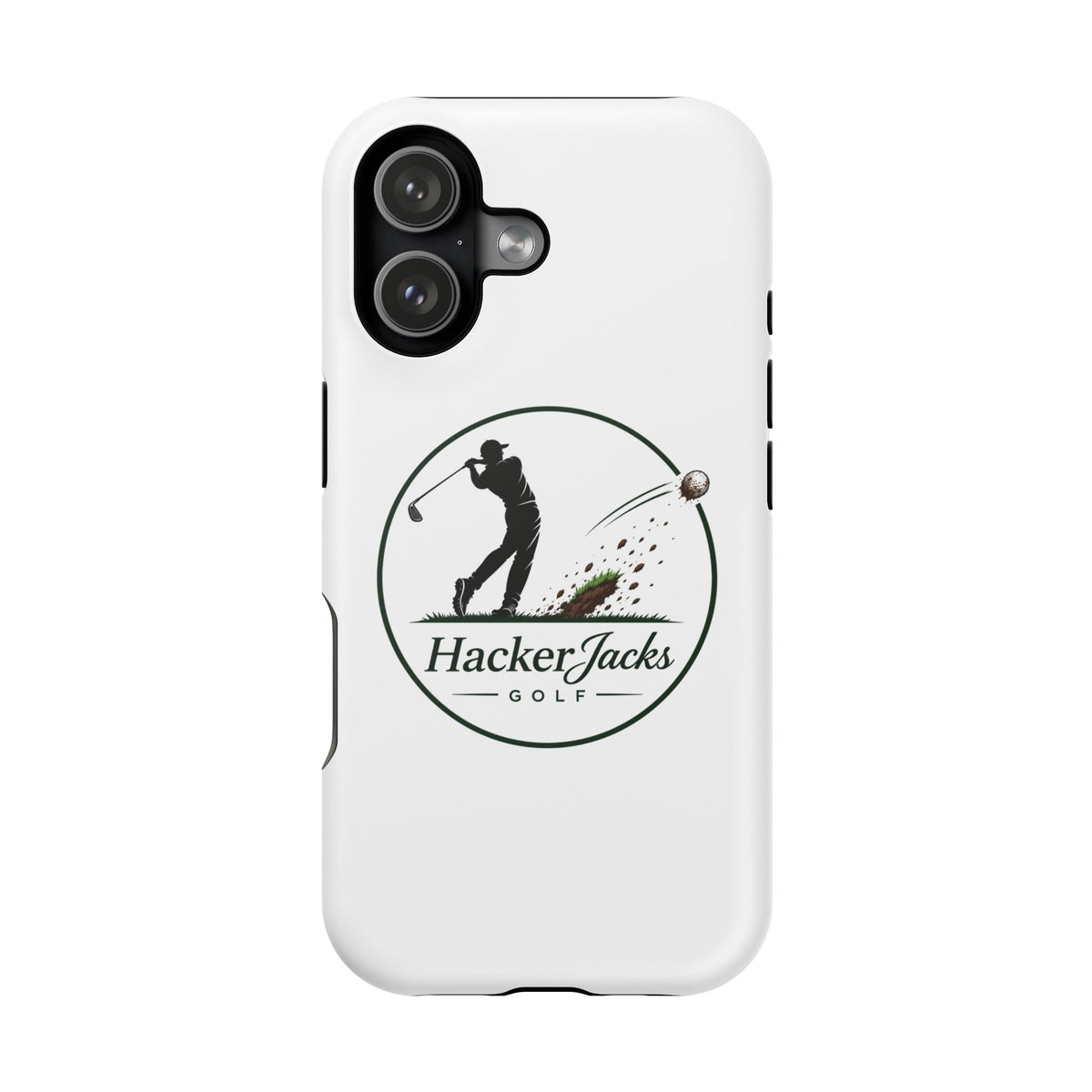 HackerJacks Golf Magnetic Impact-Resistant Phone Case